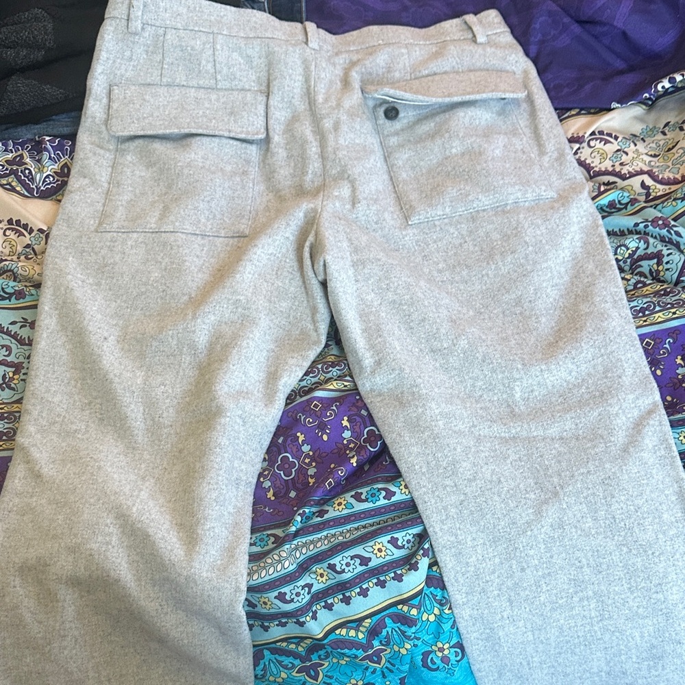 Express Heather Gray Chinos - Picture 6 of 10